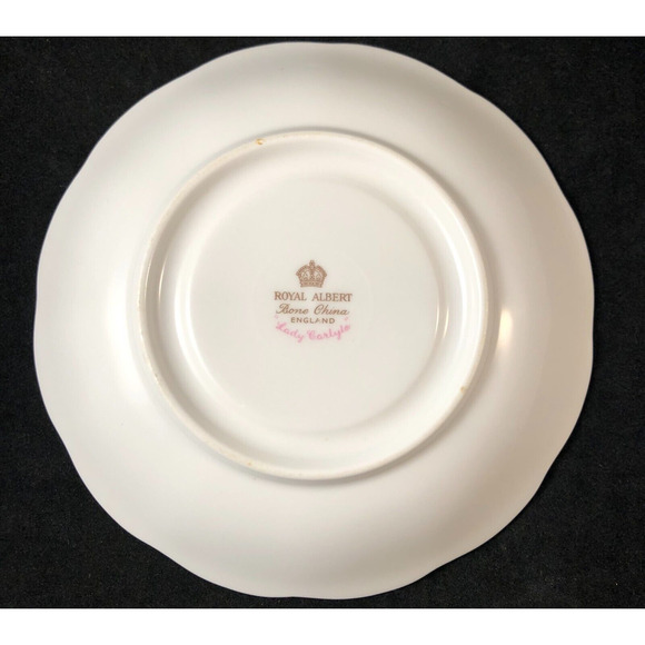 Royal Albert, Lady Carlyle, Saucer Only for a Footed Cup - Picture 2 of 2